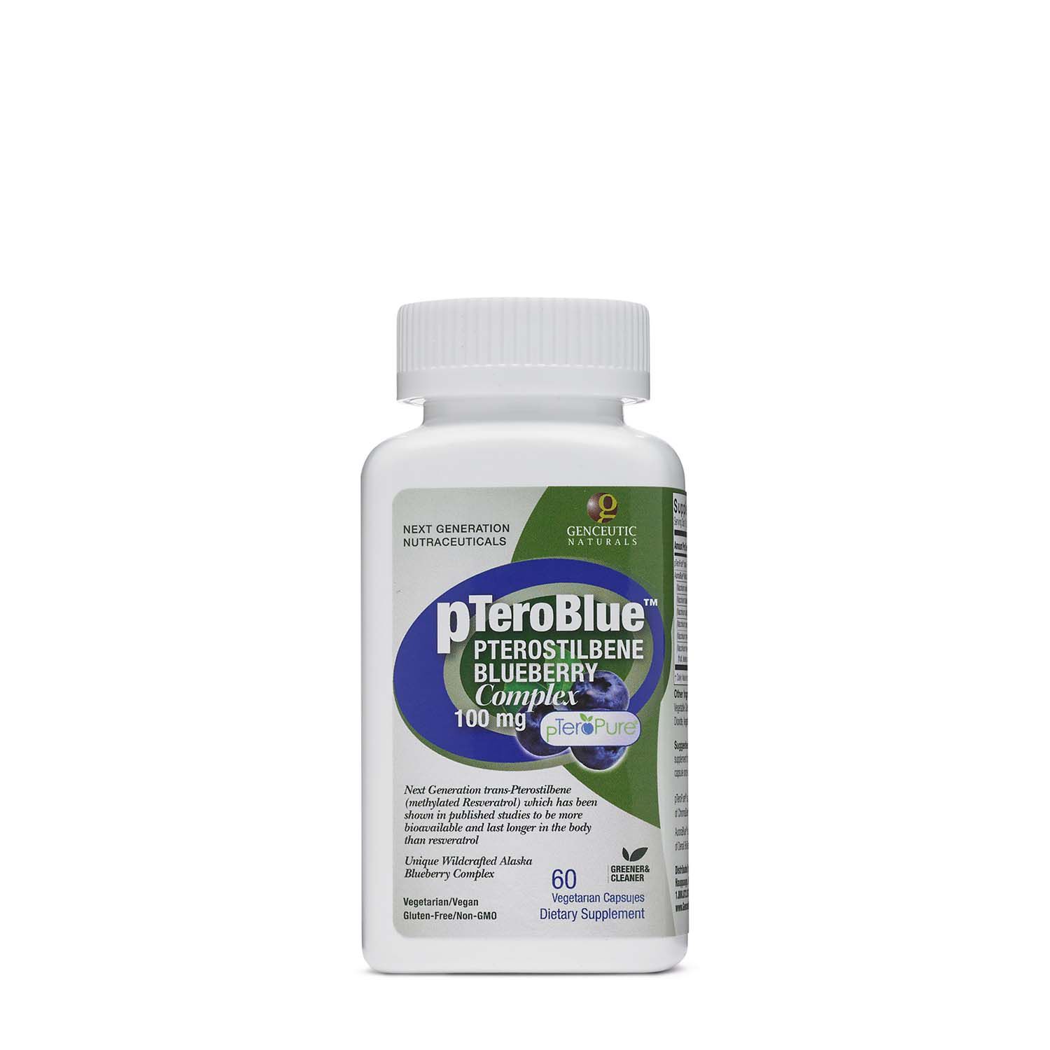 pTeroBlue&trade; Pterostilbene Blueberry Complex 100 mg | GNC